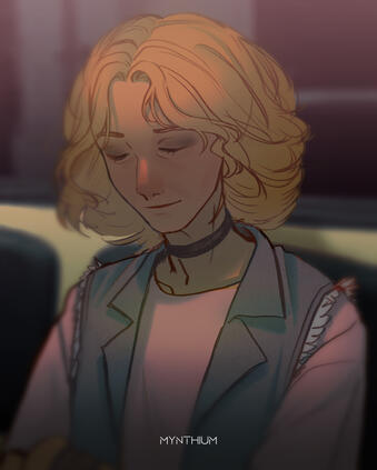 "Glam Sketch" (2022), made in Clip Studio Paint